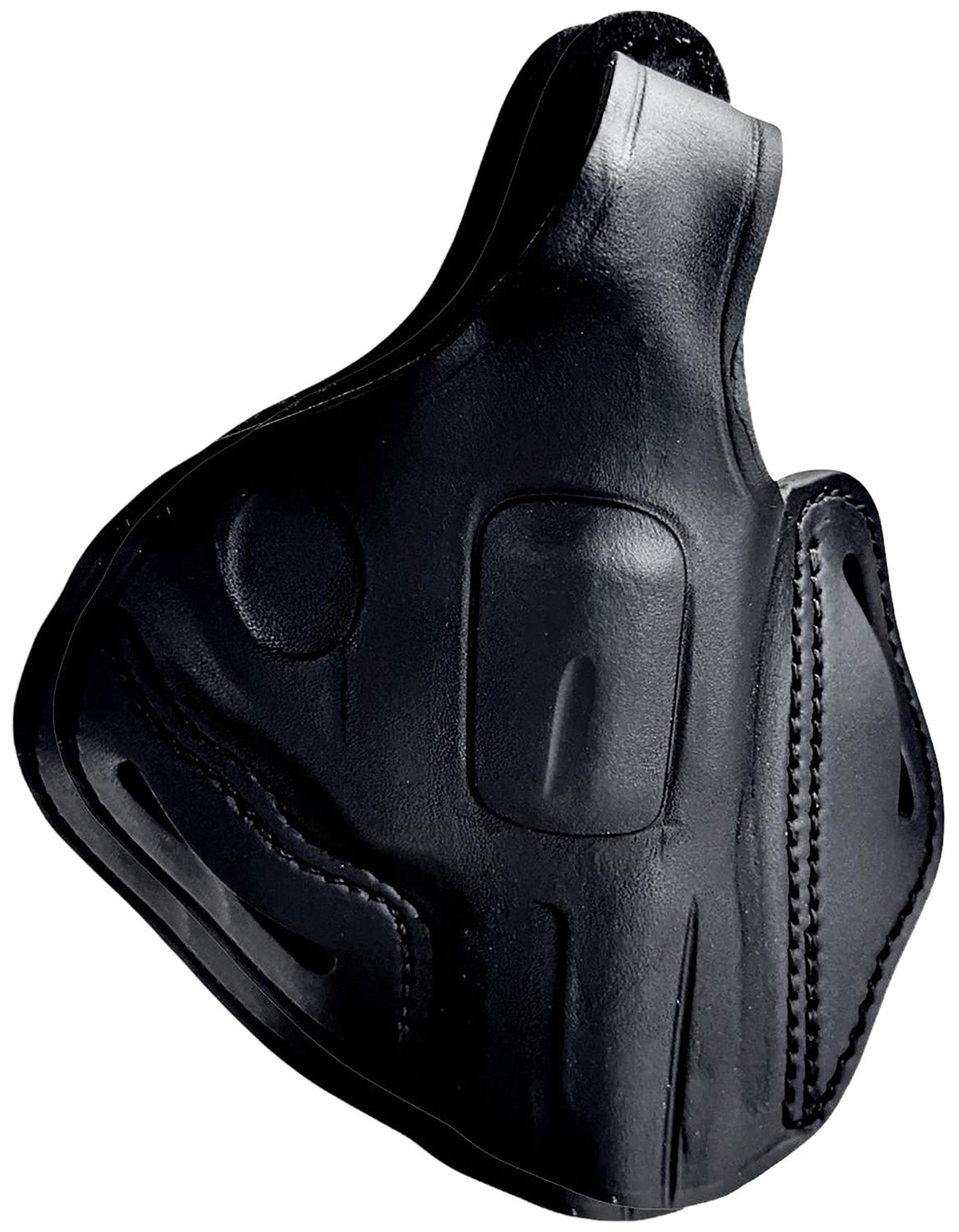 1791 Gunleather RVHX4.3SBLR Black Right Hand Thumb Break Belt Holster for L-Frame Revolvers