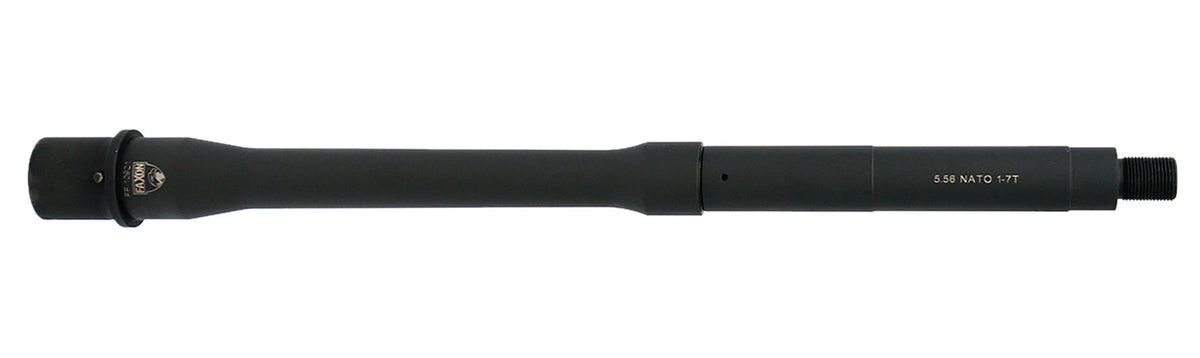 Faxon 15A57C125NMP-CL 5.56 NATO 12.5" Duty Series Chrome Phosphate CMV Barrel