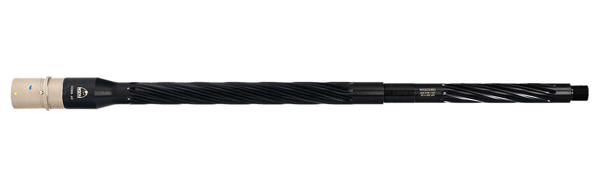 Faxon 10B810R20SHQ5RNP3 308 Win 20" Spiral Fluted Nitride Stainless Match Barrel