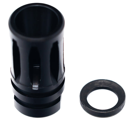 Faxon Firearms 30 Cal A2 Flash Hider 5/8"x24 Thread Black Nitride Muzzle Device