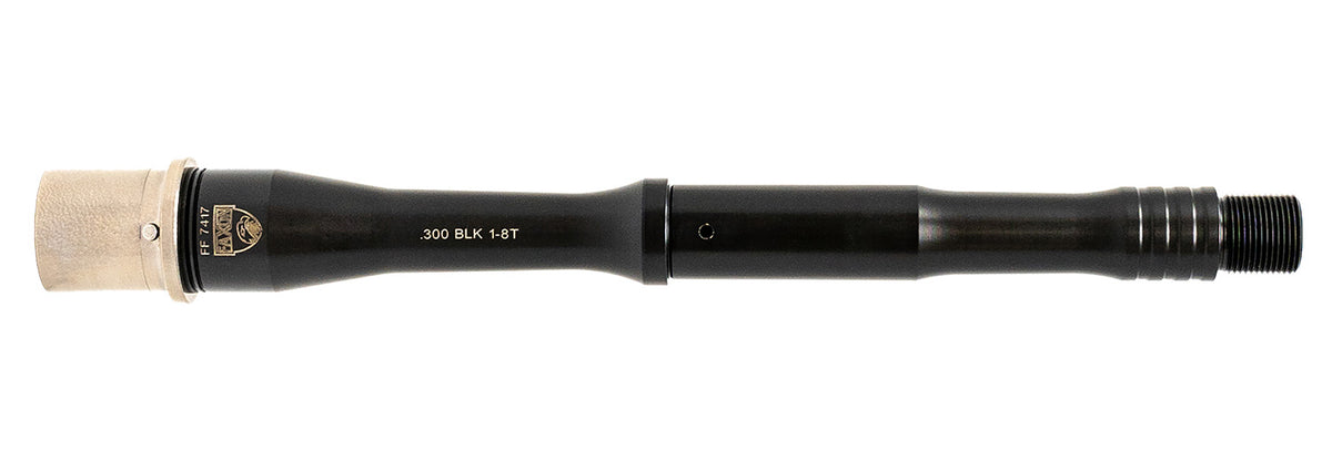 Faxon Firearms 300 Blackout Match Grade 9" 416-R Stainless Nitride Barrel