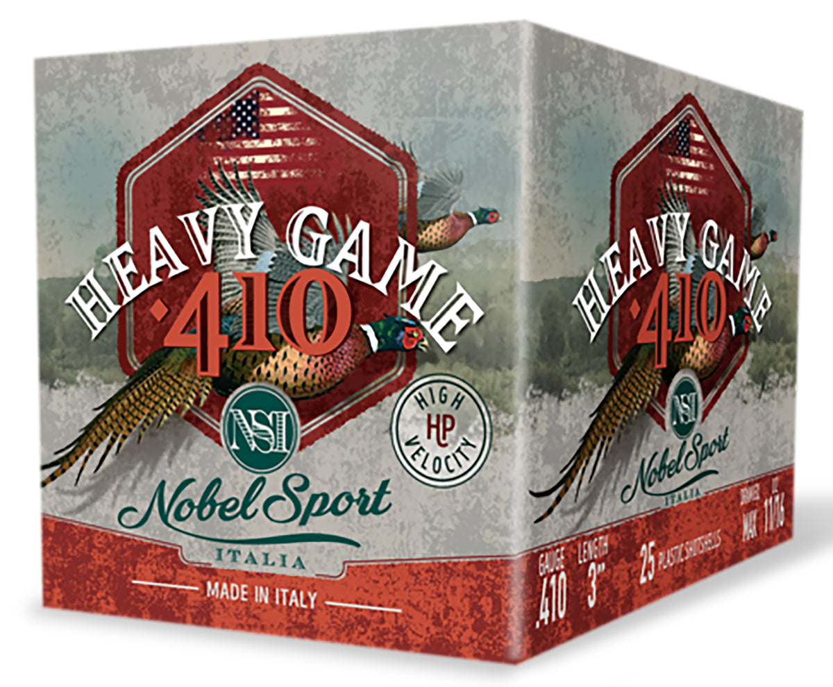 Eurosports LLC .410 Bore Shotgun Ammo Nobelsport NSI .410 M 3 in 11/16 oz #6