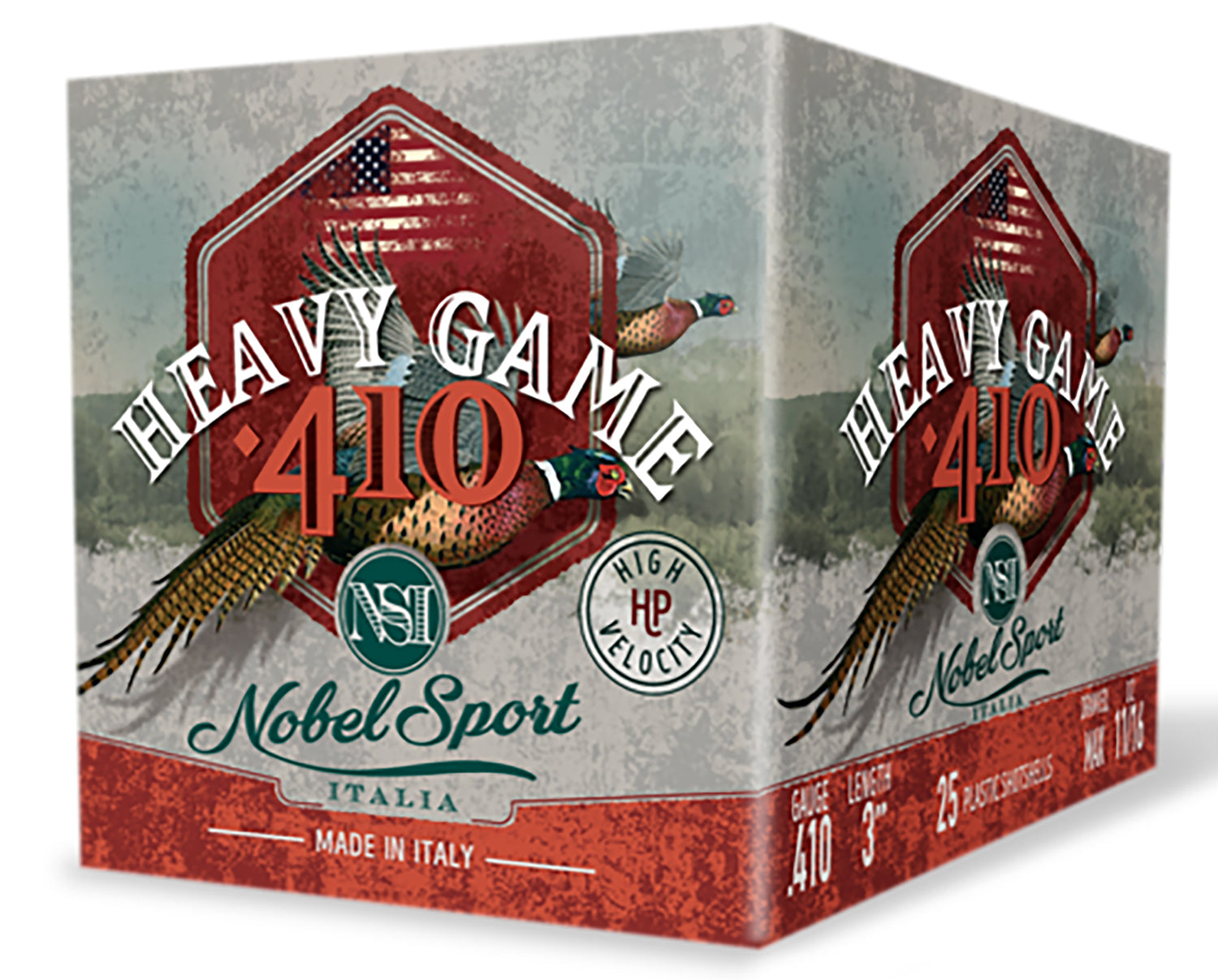 Eurosports LLC .410 Bore Shotgun Ammo Nobelsport NSI .410 M 3 in 11/16 oz #9