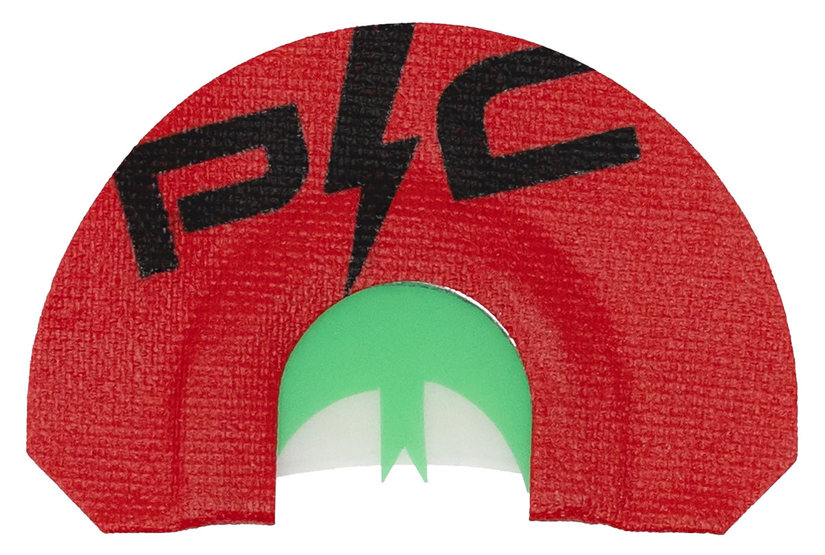 Power Calls 24253 Kickin' Chicken Mouth Turkey Call with Red/Green Reed