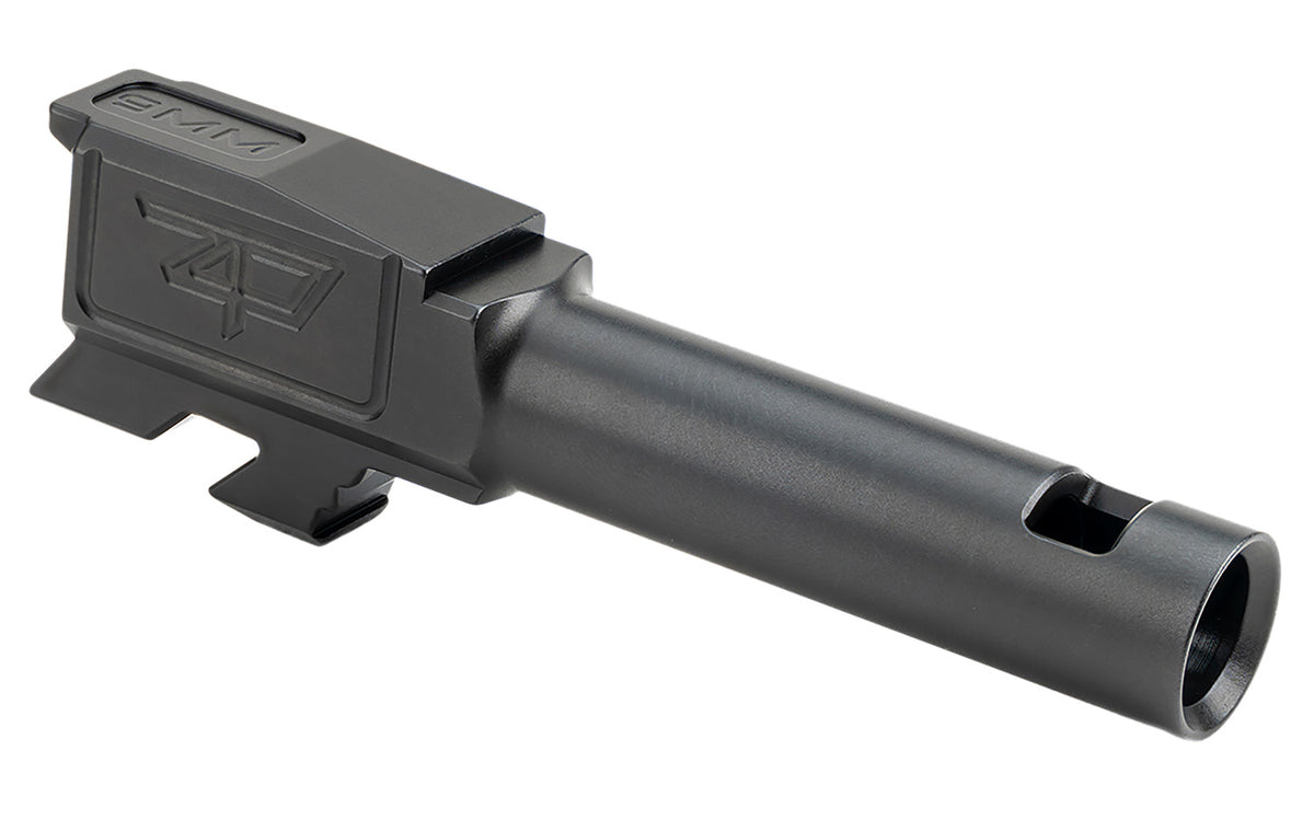 Zaffiri Precision ZP.43BCPBN Glock 43/43x ZPS.1 Blowhole Compensator Slide Black 416R Stainless