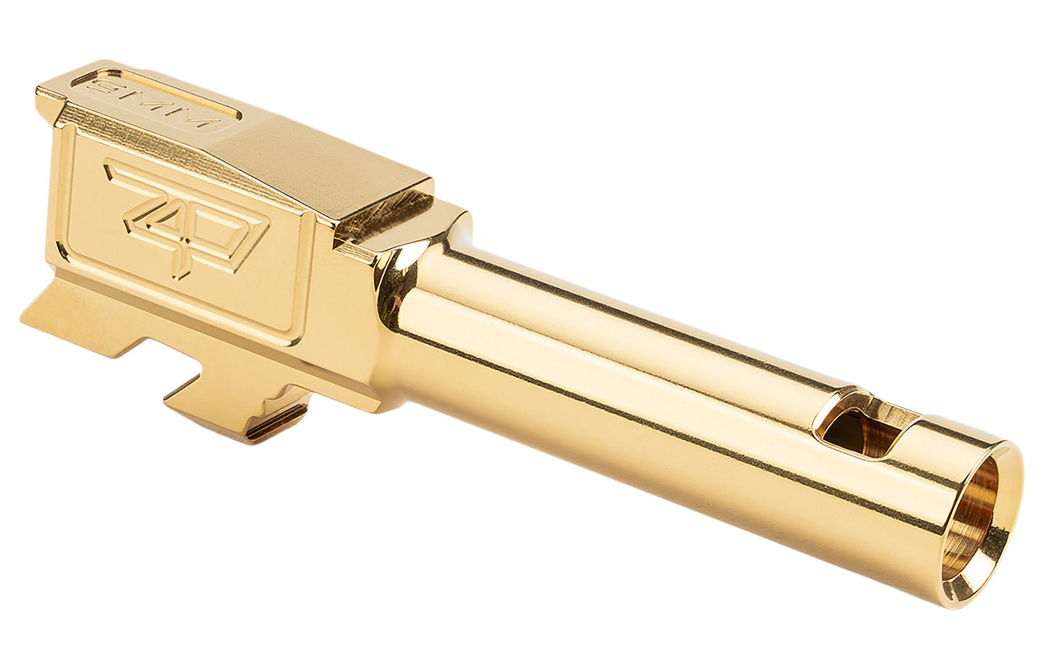 Zaffiri Precision ZP.43BCPG Glock 43/43x ZPS.1 Blowhole Compensator Slide Gold 416R Stainless
