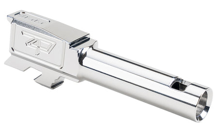 Zaffiri Precision ZP.43BCPSS Glock 43/43x ZPS.1 Blowhole Compensator Slide Silver 416R Stainless