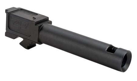 Zaffiri Precision ZP.19BCPBN Glock 19 Gen1-4 ZPS.1 Blowhole Compensator Slide 3.89" Black Stainless