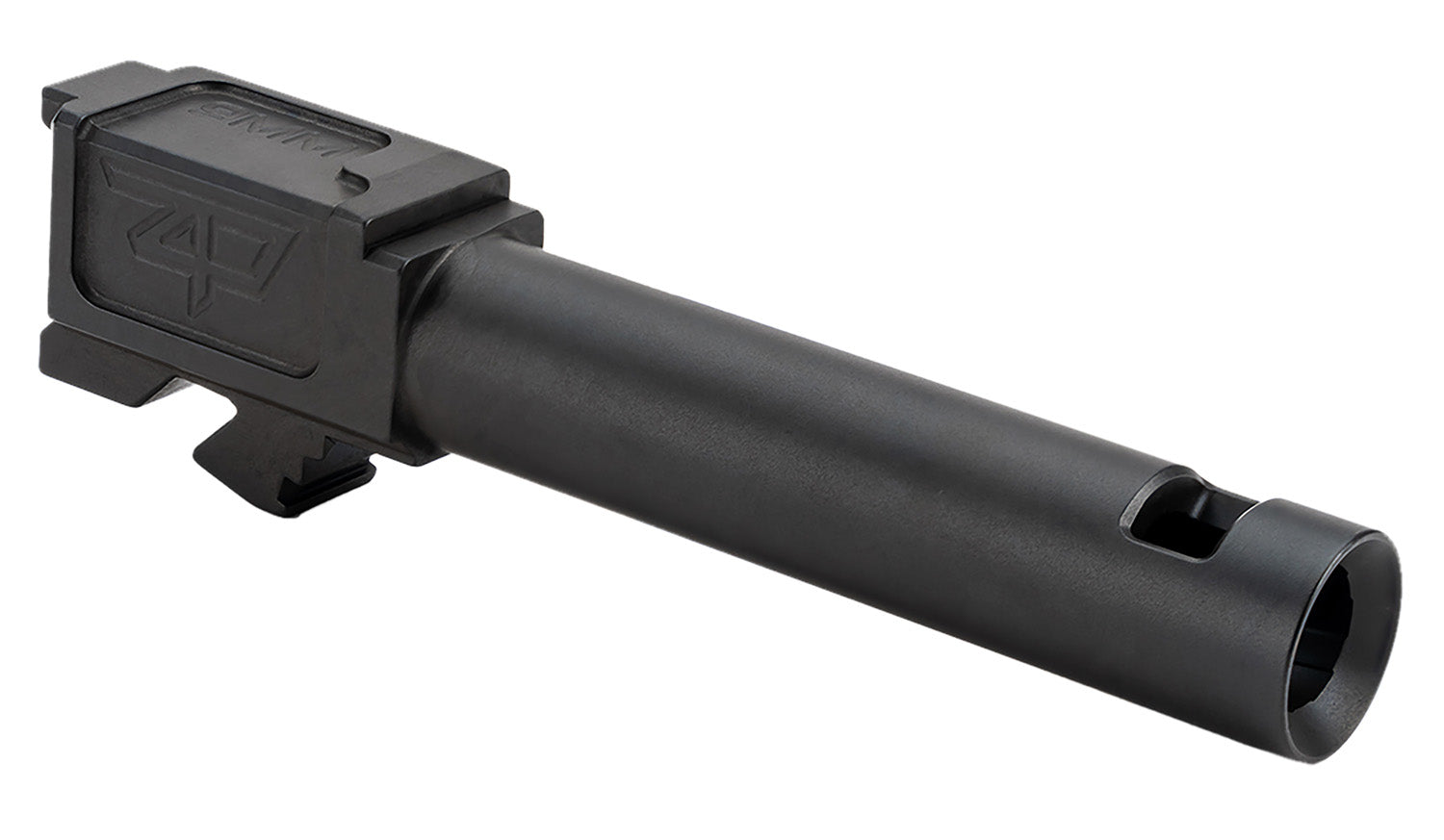 Zaffiri Precision ZP.19G5BCPBN Black 416R Stainless Steel Compensated Slide for Glock 19 Gen 5 3.89"