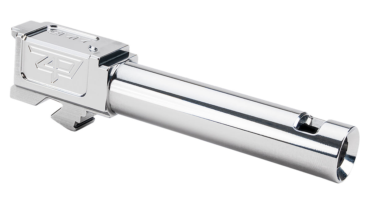 Zaffiri Precision ZP.19G5BCPSS Silver 416R Stainless Steel Compensated Slide for Glock 19 Gen 5 3.89"