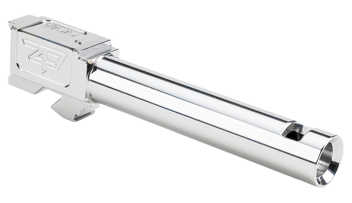 Zaffiri Precision ZP.17BCPSS Silver Stainless Steel Compensated Slide for Glock 17 Gen 1-4 416R