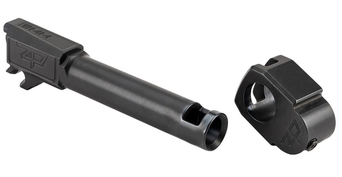 Zaffiri Precision ZP.365BTCBN 9mm Black Stainless Threadless Compensator for Sig Sauer P365