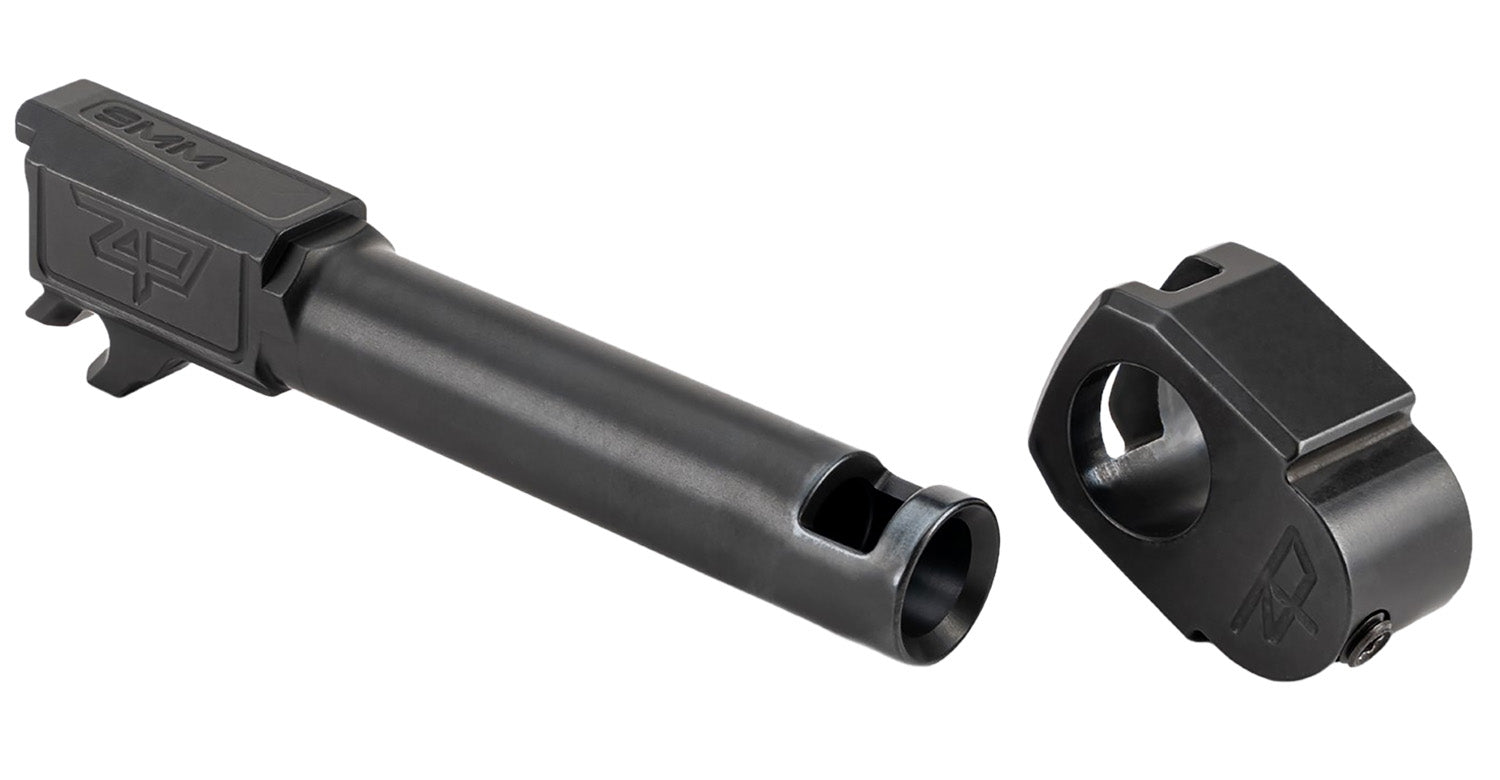 Zaffiri Precision ZP.365BTCBN 9mm Black Stainless Threadless Compensator for Sig Sauer P365