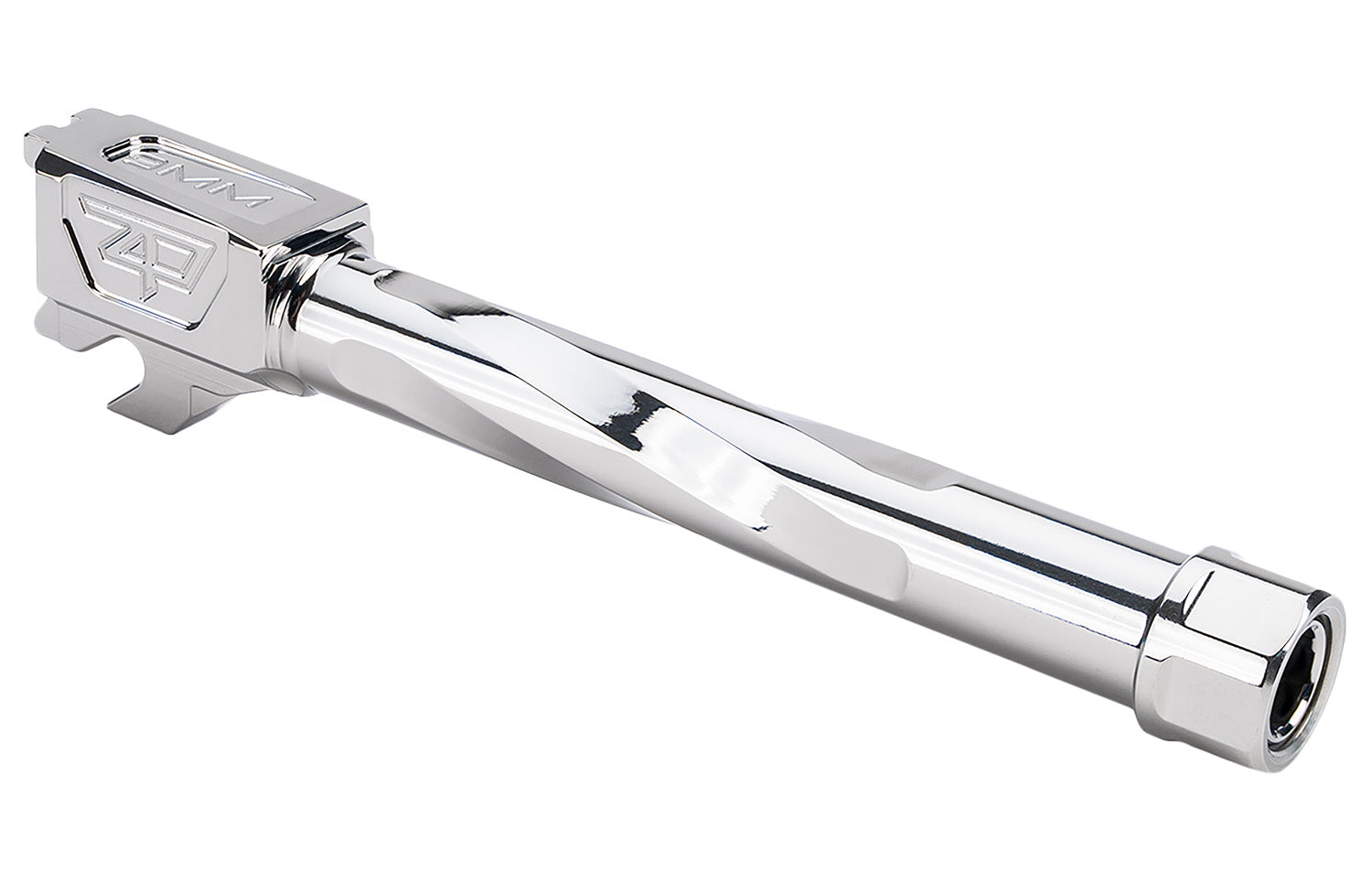 Zaffiri Precision ZP.320FBTSS Silver 416R Stainless 9mm Threaded Barrel for Sig Sauer P320 Full-Size