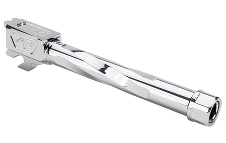 Zaffiri Precision ZP.320FBTSS Silver 416R Stainless 9mm Threaded Barrel for Sig Sauer P320 Full-Size