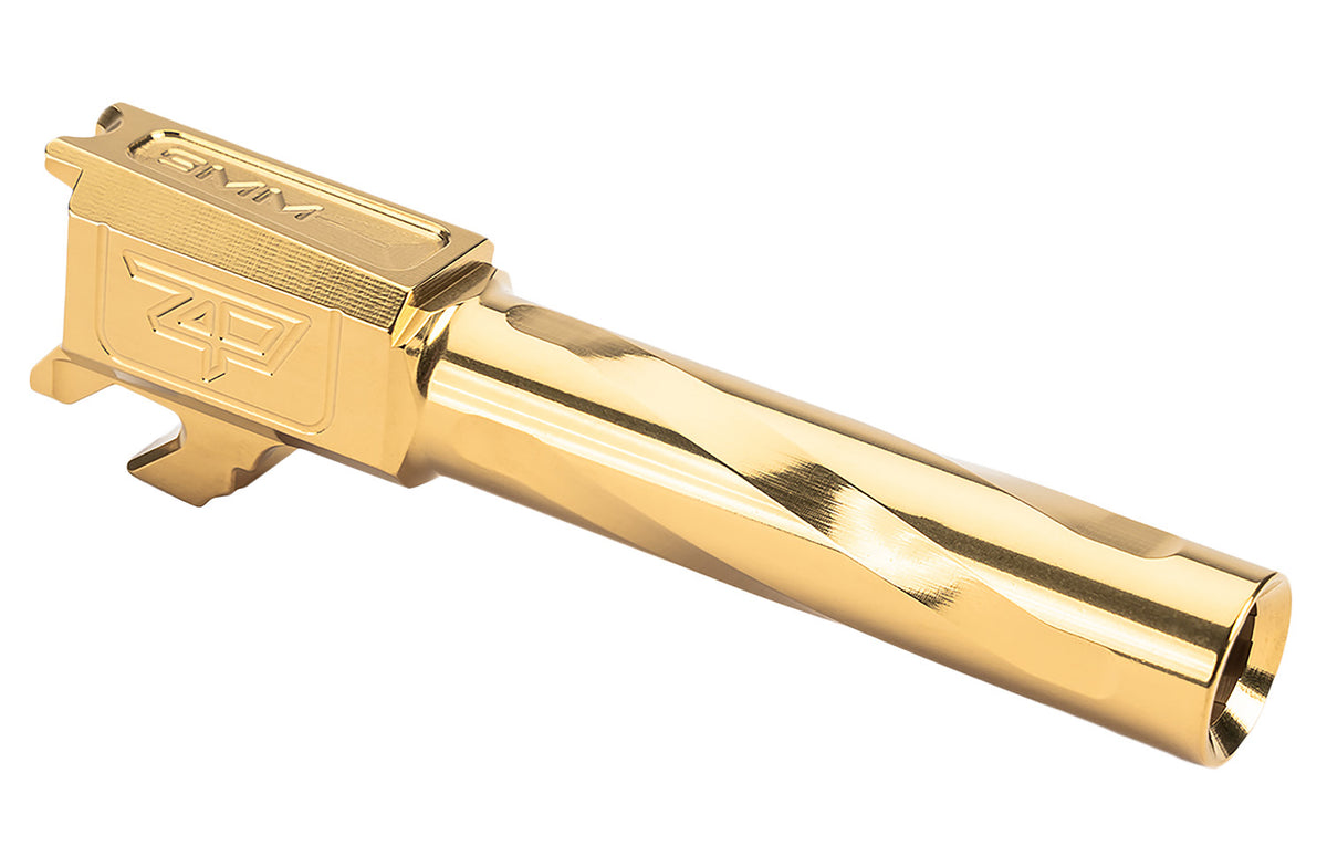 Zaffiri Precision ZP.HCPROBG Gold 416R Stainless Match Barrel for Springfield Hellcat Pro
