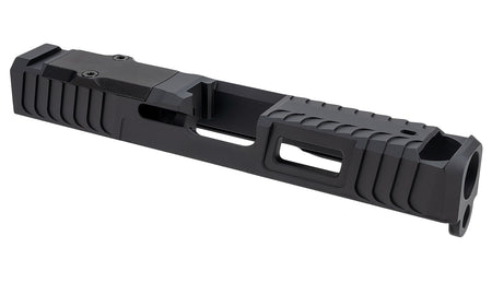Zaffiri Precision ZPS.B.43.BLK Custom Compensated Slide Fits Glock 43/43x Black 17-4 Stainless