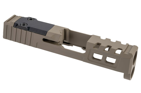 Zaffiri Precision Custom Stainless Steel Slide Fits Springfield Hellcat Flat Dark Earth