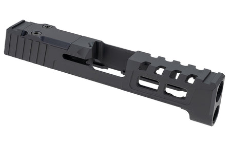 Zaffiri Precision Custom Stainless Steel Slide Fits Springfield Hellcat Pro Black