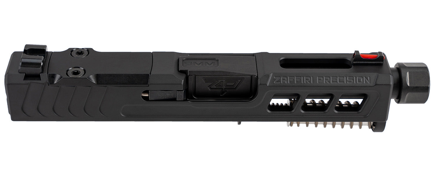 Zaffiri Precision ZPS.3.43.BLK.CU.2 9mm Complete Upper Glock 43 Black Nitride SS Barrel