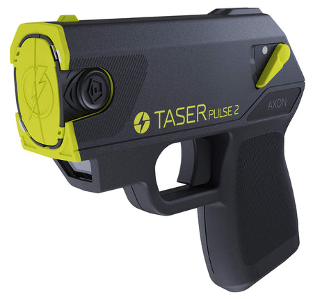 TASER Pulse 2 High-Impact Polymer Body 15ft Range Black/Yellow AXON 101497