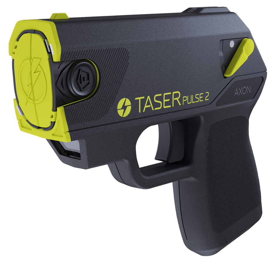TASER Pulse 2 High-Impact Polymer Body 15ft Range Black/Yellow AXON 101497