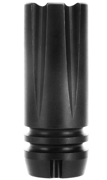 TacFire MZ2020 Black Nitride Steel Muzzle Device 7.62x39mm M14x1 LH 0.87" Diameter