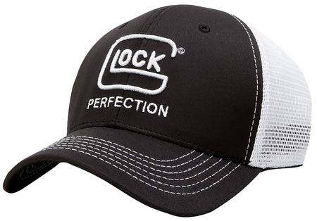 Glock Perfection Ranger Snapback Cap Black White USA Flag