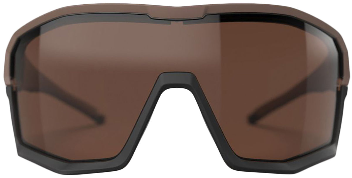 Glock MOS Tactical Shield Glasses ANSI Z87.1 Desert Sand Frame
