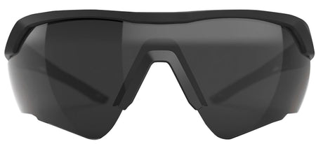 Glock Crossover Tactical Shield Glasses Low-Profile Smoke Lens Black Frame