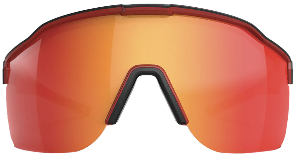 Glock Safe Action Tactical Shield Glasses Red Mirror Lens Black Frame