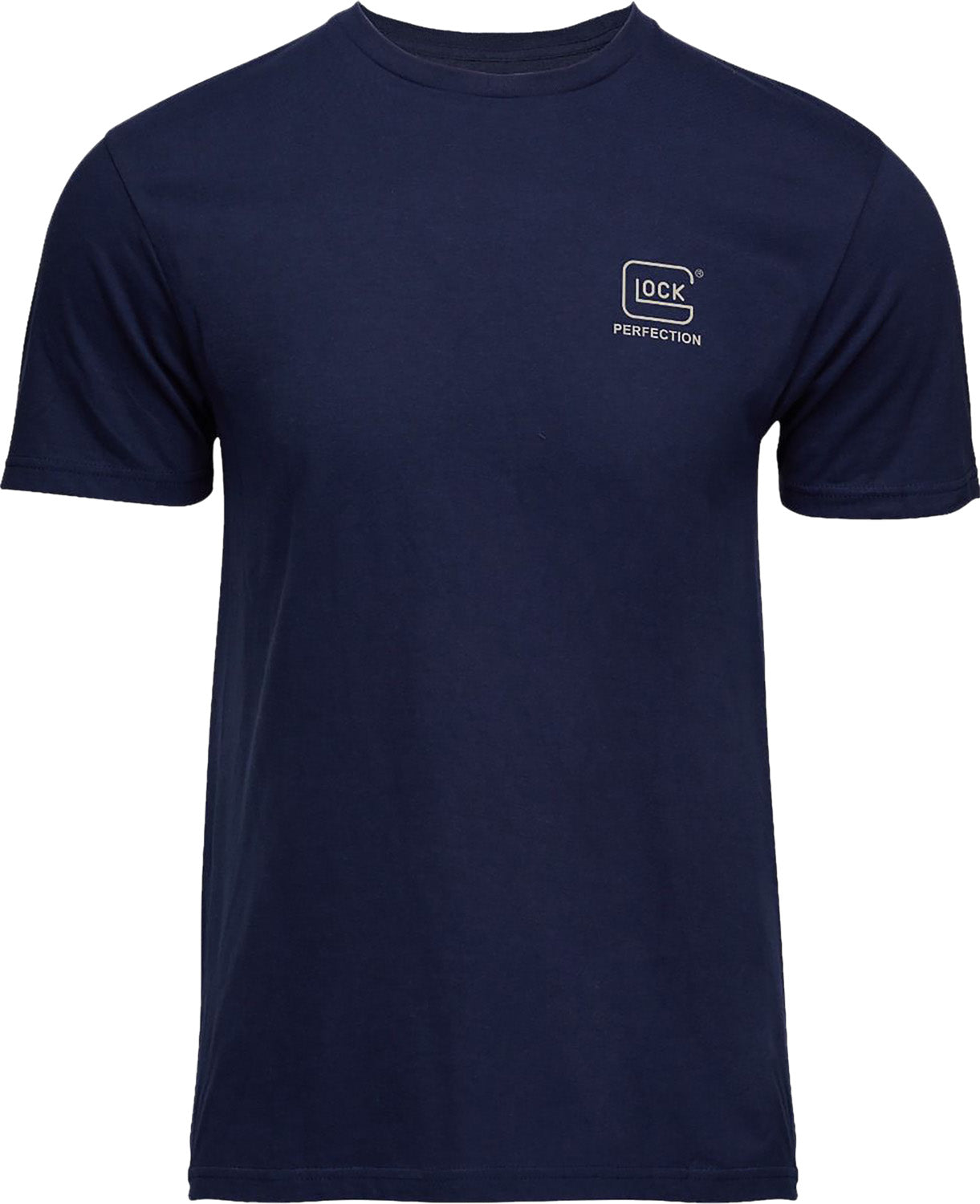 Glock Strong Navy Ringspun Cotton T-Shirt 2XL Short Sleeve