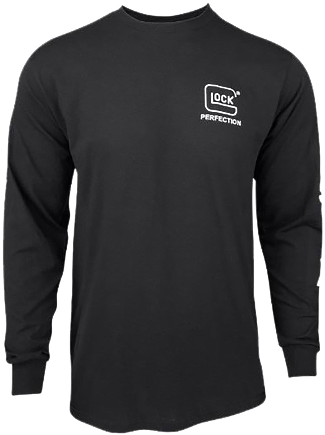 Glock Perfection Long Sleeve Black Pre-Shrunk Cotton Tee Small