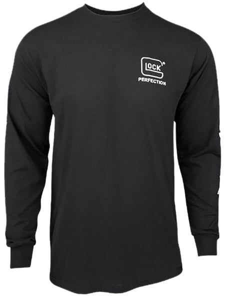 Glock Perfection Long Sleeve Black Pre-Shrunk Cotton Tee XL