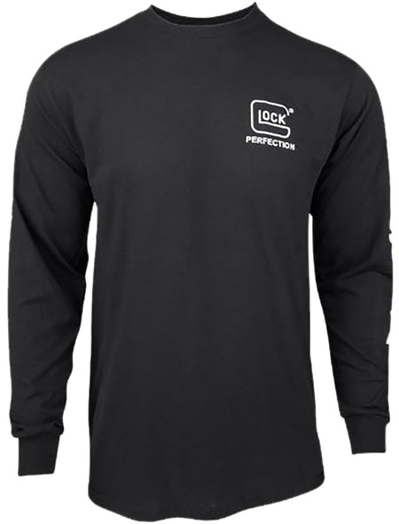 Glock Perfection Long Sleeve Black Pre-Shrunk Cotton Tee 3XL
