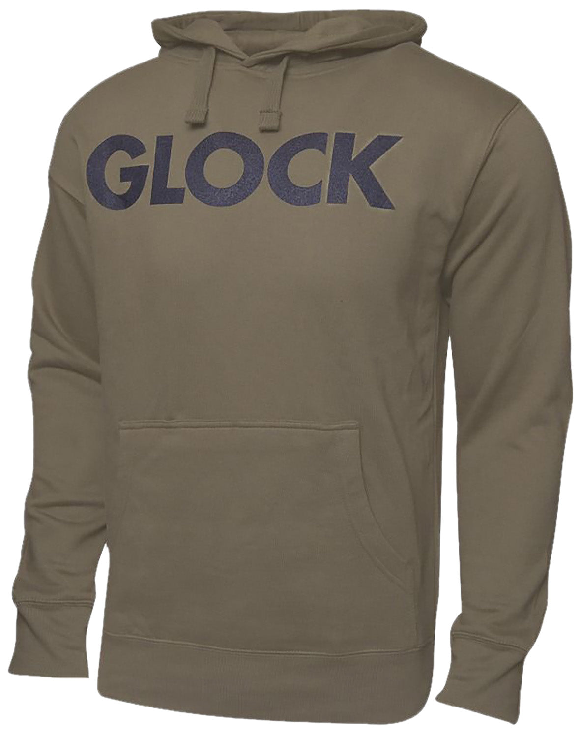 Glock Traditional OD Green Durable Hoodie Sweatshirt Large