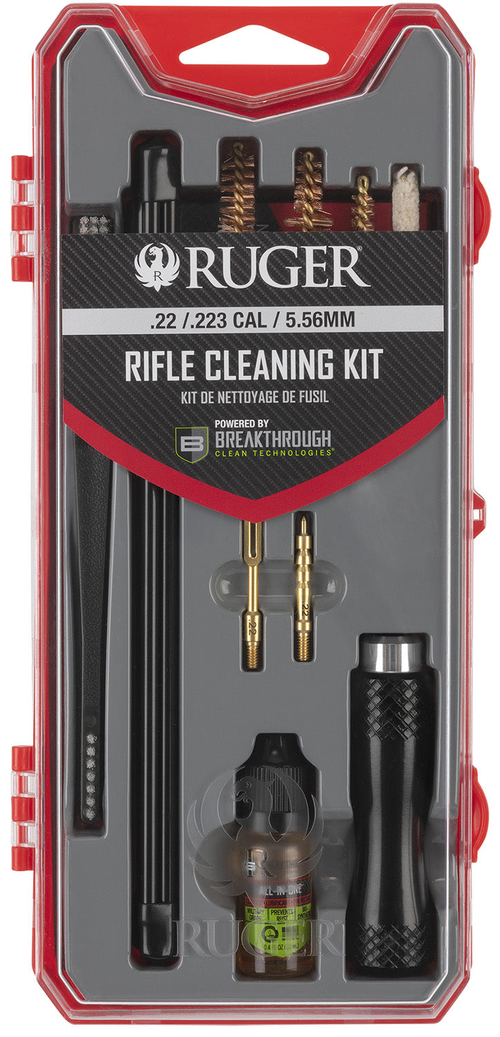 Allen 27879 BCT Multi-Color Cleaning Kit for .22/223 Cal & 5.56mm Rifle