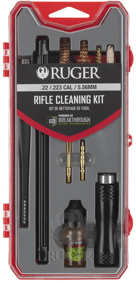 Allen 27879 BCT Multi-Color Cleaning Kit for .22/223 Cal & 5.56mm Rifle