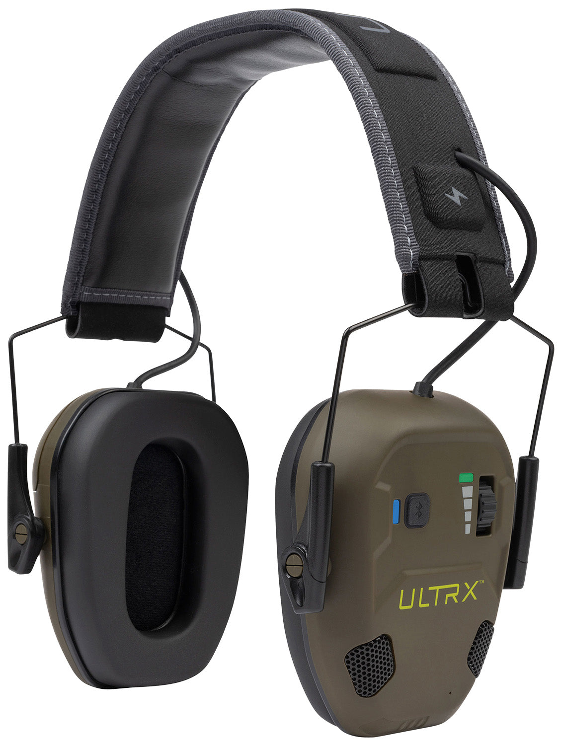 Allen ULTRX Bionic Fuse Hearing Protection Earmuff Bluetooth FDE Over the Head