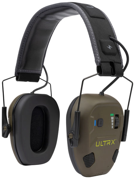 Allen ULTRX Bionic Fuse Hearing Protection Earmuff Bluetooth FDE Over the Head
