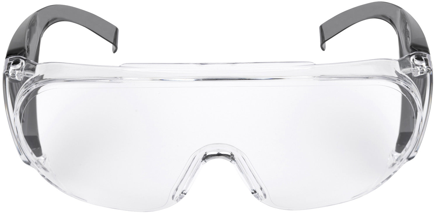 Allen Ultrx Range Safety Glasses Clear Lens Black Frame