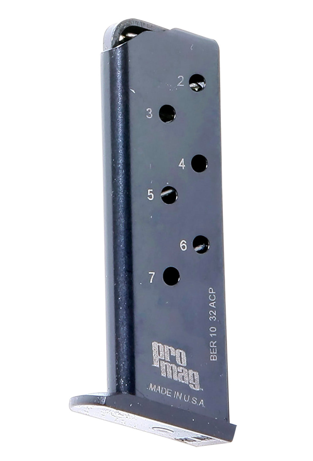 ProMag BER10 7rd .32 ACP Blue Steel Magazine for Beretta 3032 Tomcat