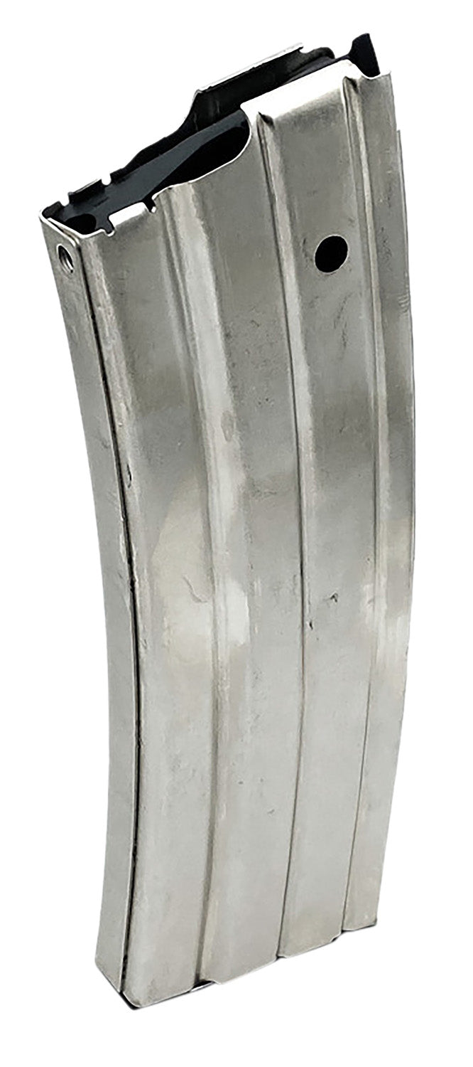 ProMag RUGA3N Ruger Mini-14 30-Round .223 Rem Silver Nickel-Plated Magazine