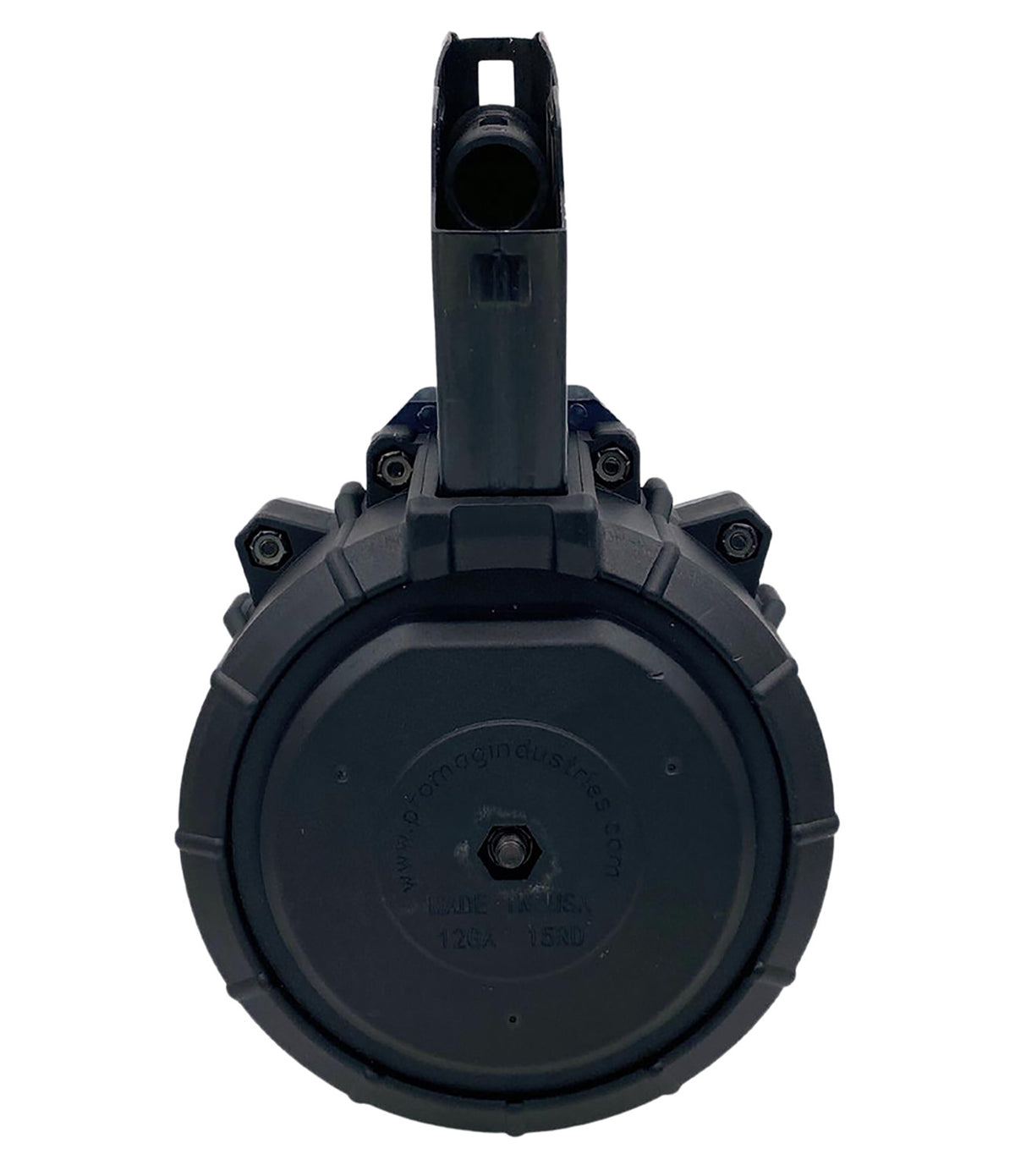 ProMag MKAA4 12 Gauge 15rd Drum Mag for Akdal MKA 1923 Black Polymer