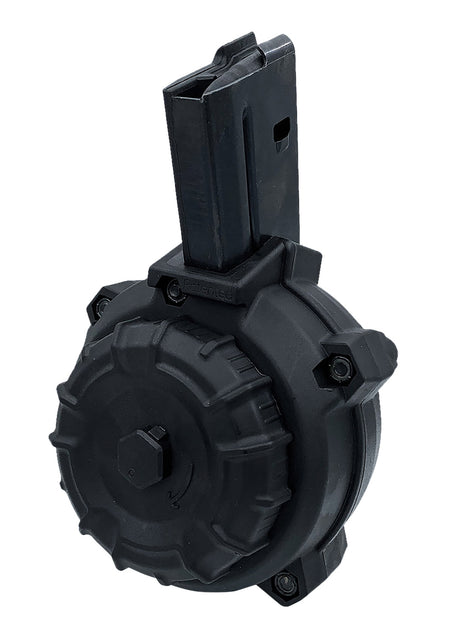 ProMag DRMA108 6.8 SPC 50rd Drum Mag for AR-15 Black Polymer
