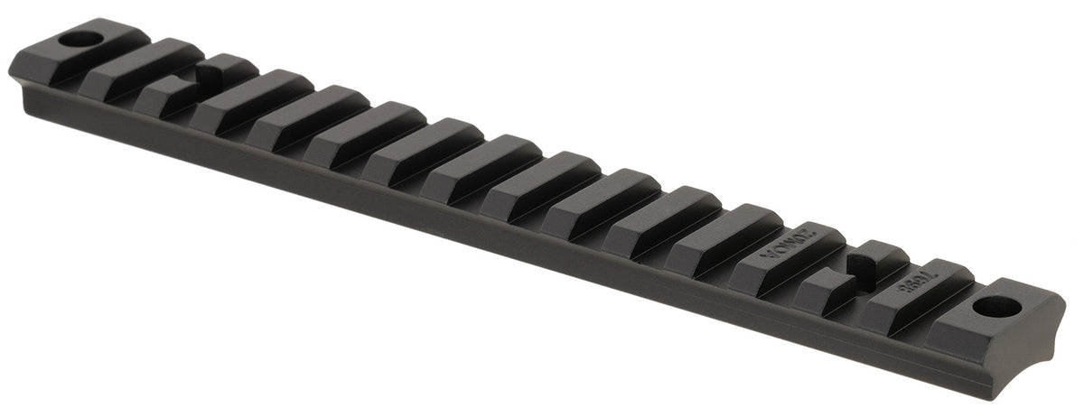 Warne 769820MOA Savage Axis Mountain Tech Tactical Rail 20 MOA Black Anodized Aluminum