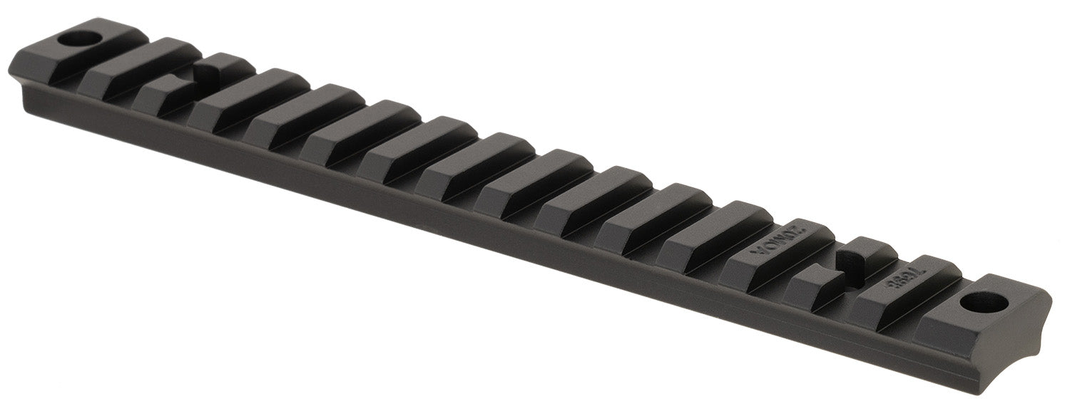 Warne 769820MOA Savage Axis Mountain Tech Tactical Rail 20 MOA Black Anodized Aluminum