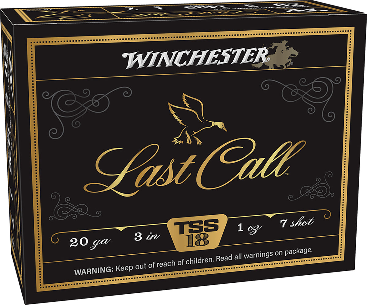 Winchester 20 Gauge Shotgun Ammo LAST CALL 3 in 1 oz #7