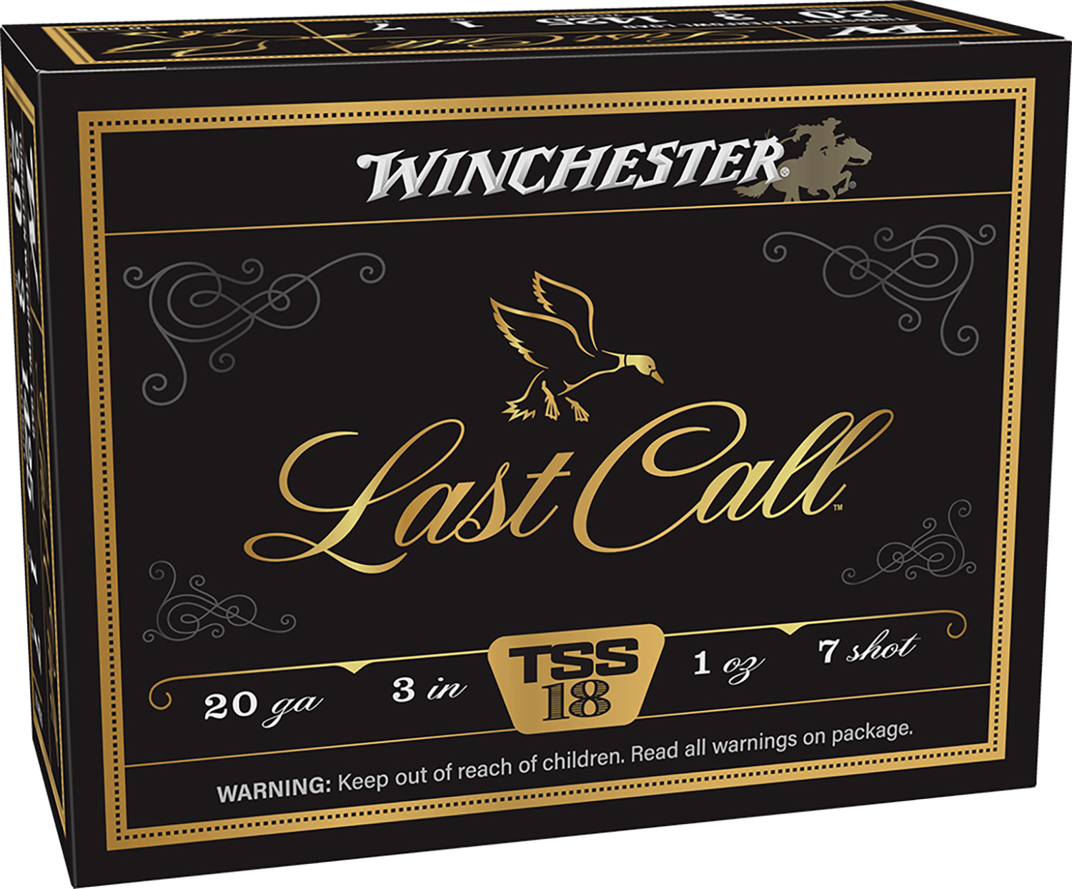 Winchester 20 Gauge Shotgun Ammo LAST CALL 3 in 1 oz #7