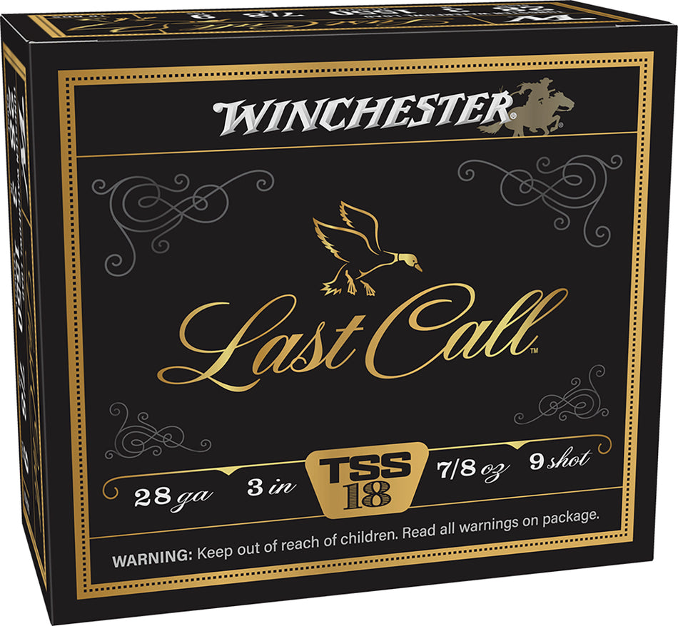 Winchester 28 Gauge Shotgun Ammo LAST CALL 2.75 in 7/8 oz #9